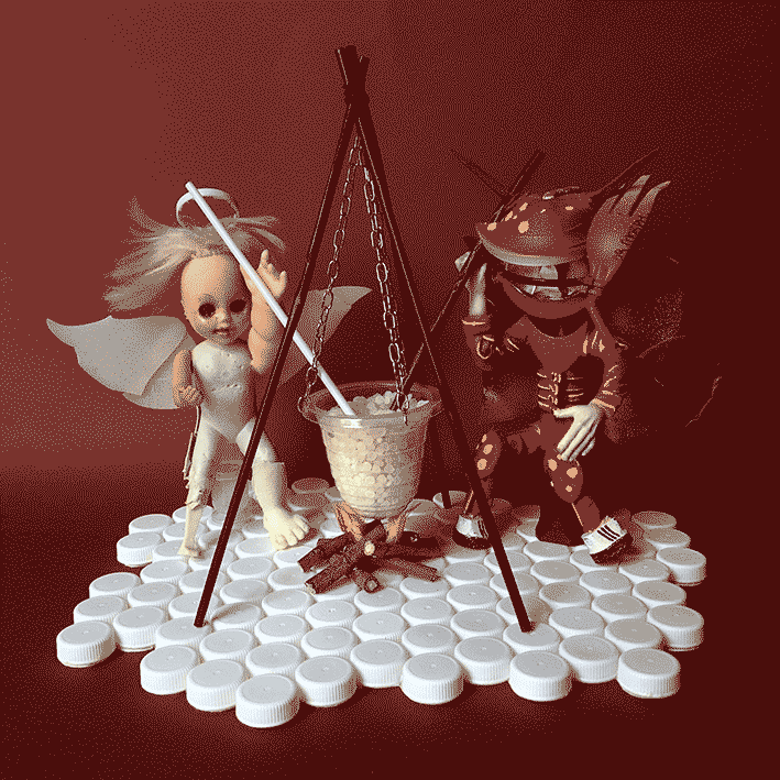 Kunstwerk HELL'S KITCHEN von Dr.Morph! und TrashmaidBerlin